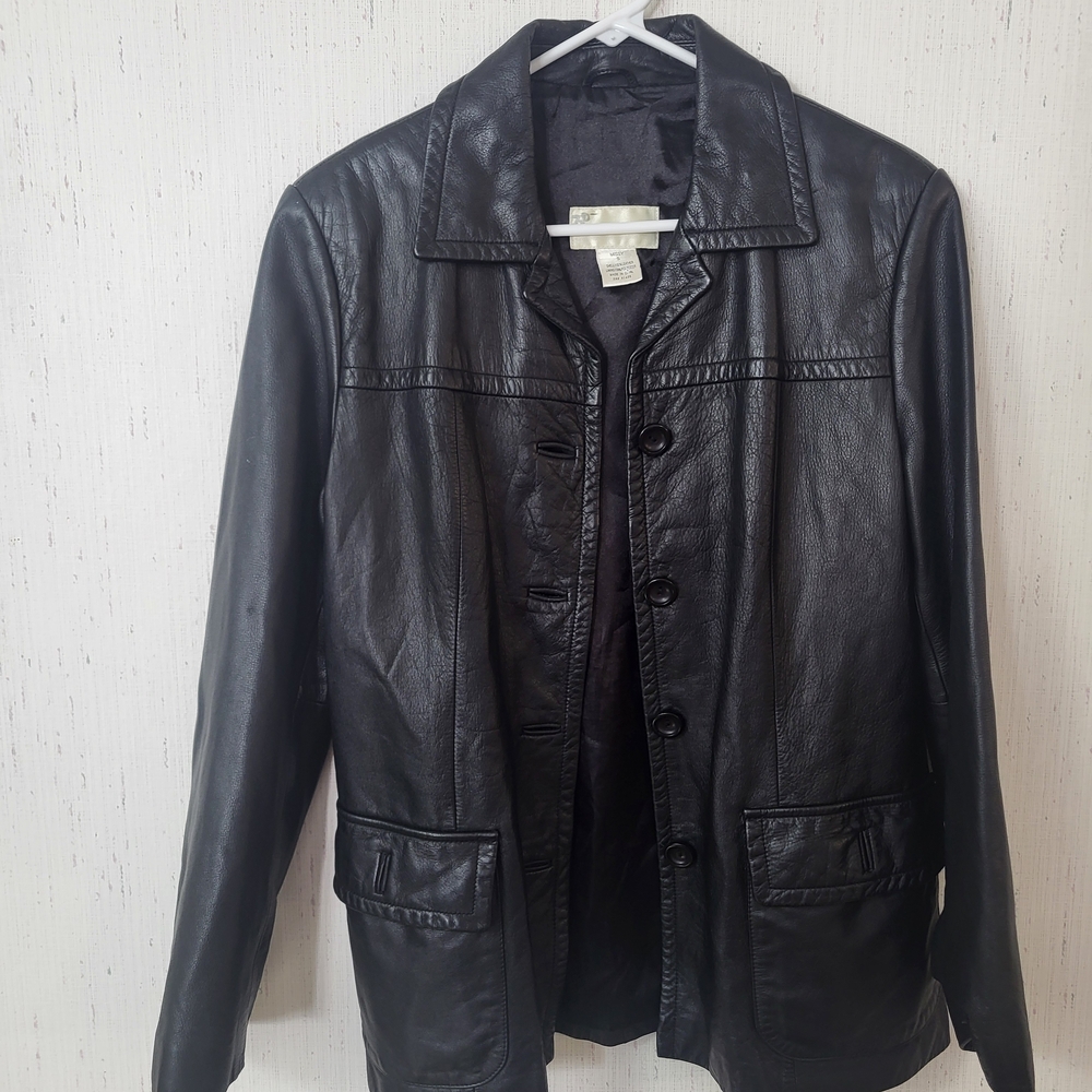 Paradox Black Leather Jacket